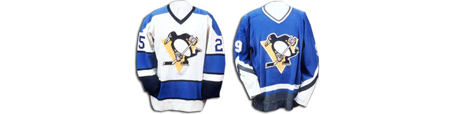 Mario Lemieux Pittsburgh Penguins Blue "1967-1968 Throwback
