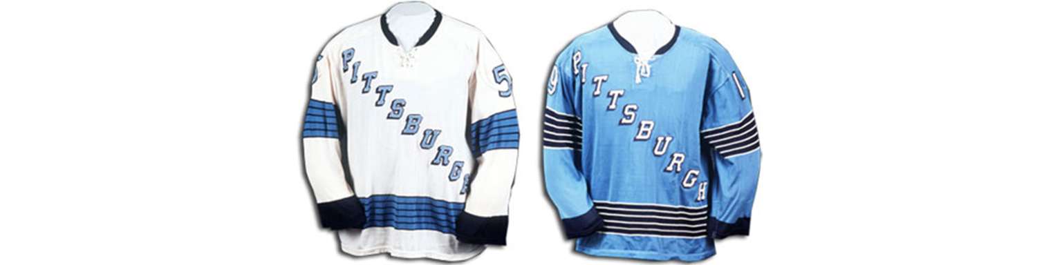 Mario Lemieux Pittsburgh Penguins Blue "1967-1968 Throwback" CCM  NHL Jersey